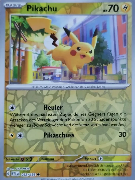 Pikachu 062/193 - Reverse Holo